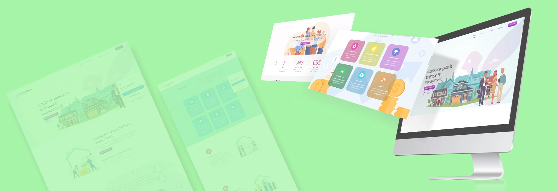 Website Glimpse for Client Freedom Rents' Portfolio